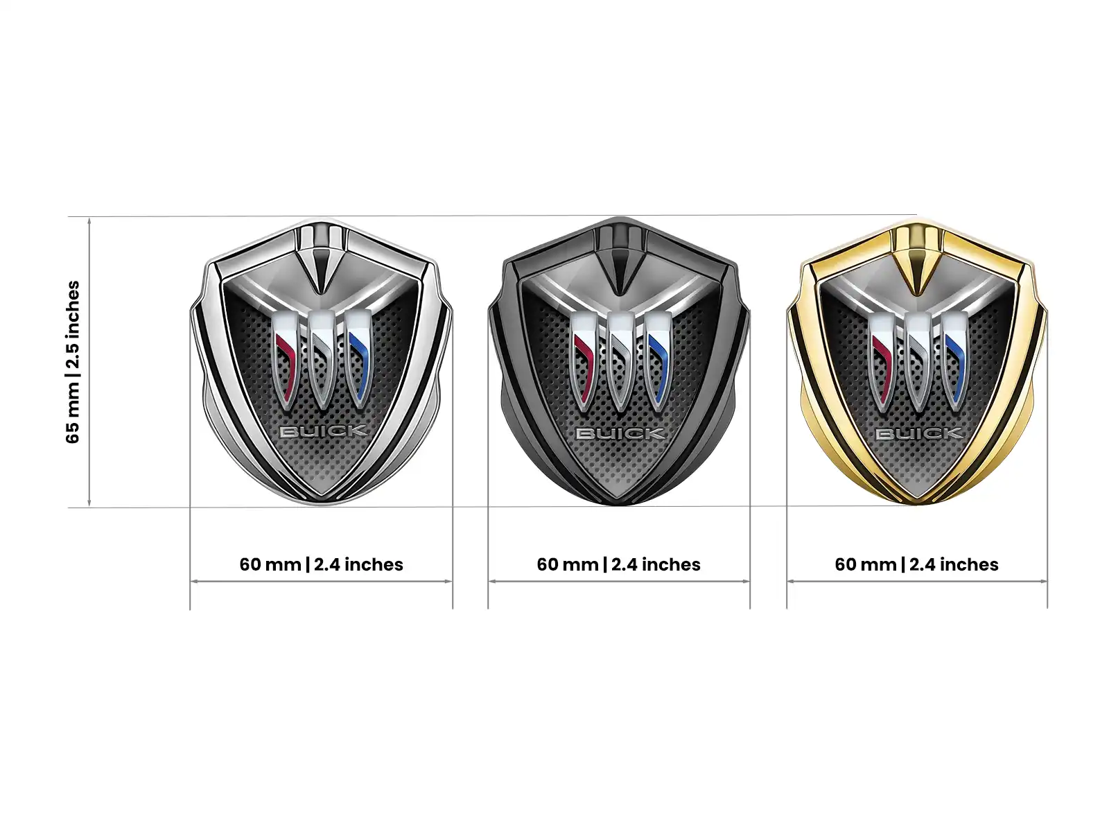 Buick Emblem Silikon Abzeichen High-End Design Drift Look